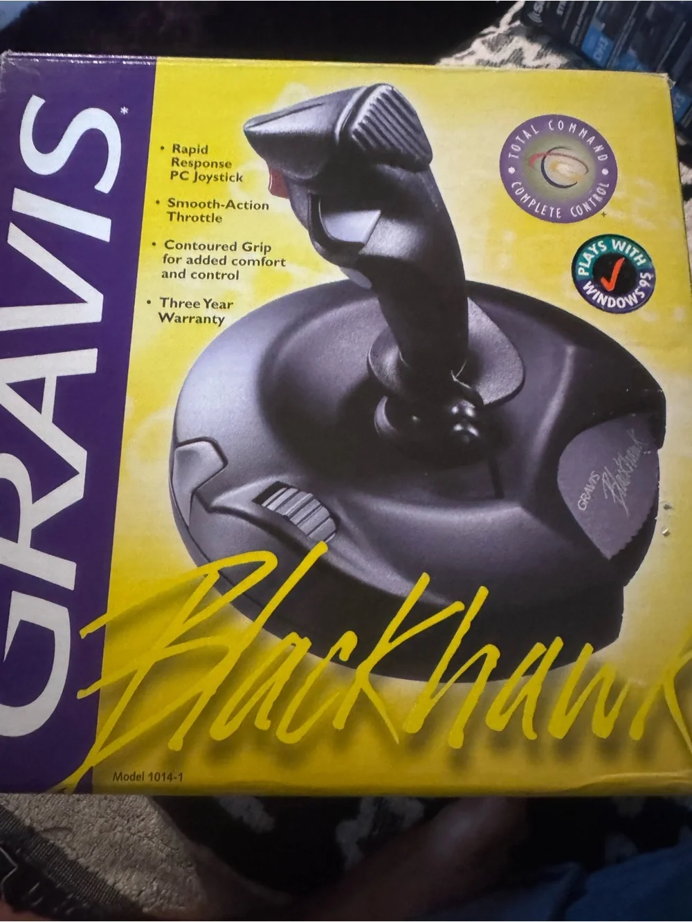 BlackHawk PC Joystick - model 1014-1 Black new in box